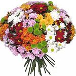 Букеты из хризантем