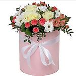 Купить цветы в коробке