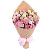 Нежный букет эустом