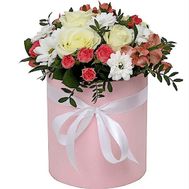 Милая коробка цветов