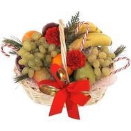 Christmas fruit basket