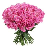 45 розовых роз