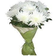 Bouquet of flowers from chrysanthemums