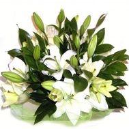 Букет цветов из 7лилий