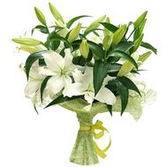 Букет цветов из 7 лилий