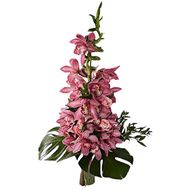 Букет цветов из орхидеи