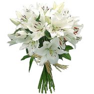 Букет цветов из 13 лилий