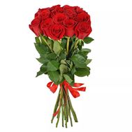 Bouquet of 15 red roses