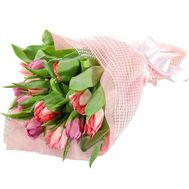 Букет из 15 тюльпанов