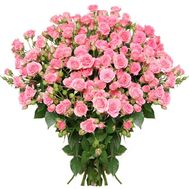 Букет из 21 розы-спрей