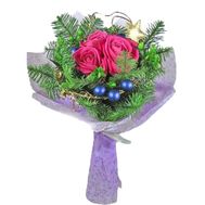 Bouquet of roses for the New Year 2020