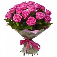 Bouquet of 29 pink roses