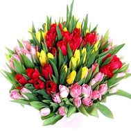 VIP букет из 101 тюльпанов