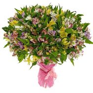 Букет из 101 альстромерии