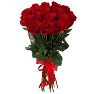 Bouquet of 15 red roses