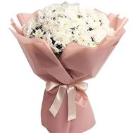 Букет цветов из 15 хризантем