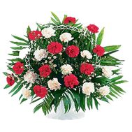 Basket of flowers from 29 cloves