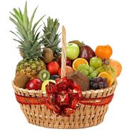 A huge basket of fruits