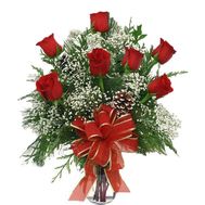 Bouquet of flowers - Roses in the snow