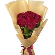 Букет из 5 красных роз
