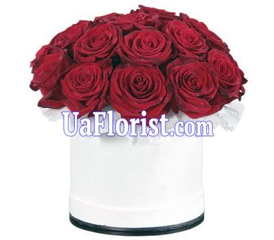 Classical box with roses