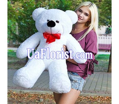 Meter white teddy bear Meter white teddy bear