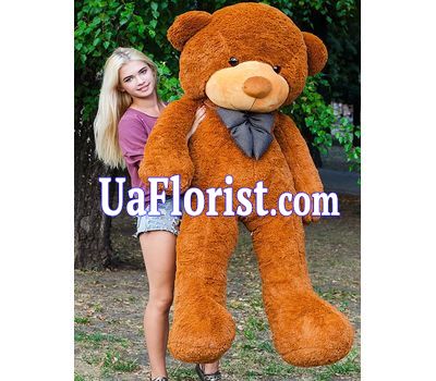 Brown bear plush toy 2 metr