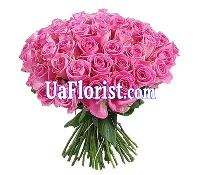 45 розовых роз