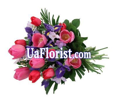 A bouquet of spring flowers from 21 flowers A bouquet of spring flowers from 21 flowers