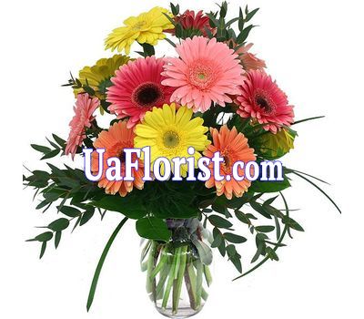 Букет цветов из гербер Букет цветов из гербер