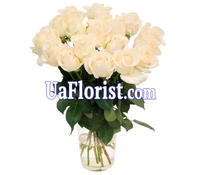 15 белых роз 15 белых роз