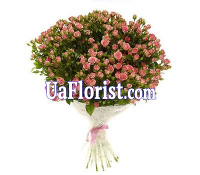 Букет из 35 кустовых роз Букет из 35 кустовых роз