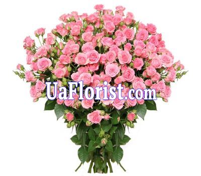 Букет из 21 розы-спрей Букет из 21 розы-спрей