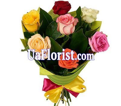 7 roses with design 7 roses with design