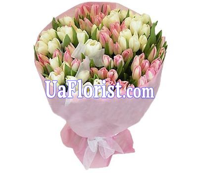 VIP bouquet of spring flowers from 101 tulips VIP bouquet of spring flowers from 101 tulips