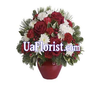 Flower basket - New Year Flower basket - New Year
