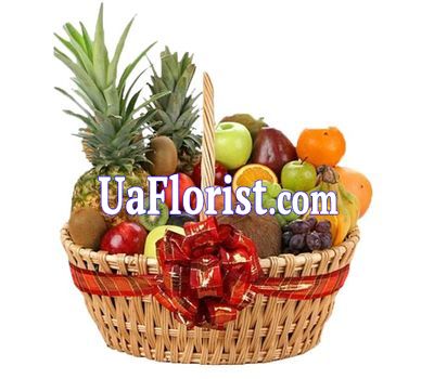 A huge basket of fruits A huge basket of fruits