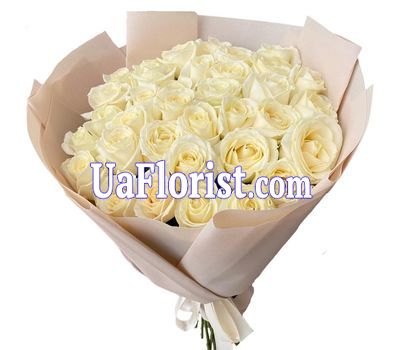 31 белая роза