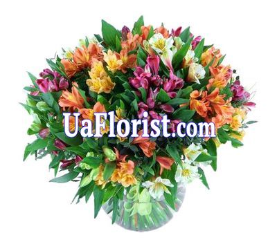 Bouquet of 55 alstroemerias Bouquet of 55 alstroemerias