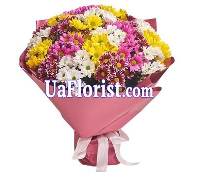 Bouquet of flowers 25 chamomile chrysanthemums