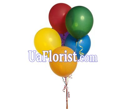 5 повітряних кульок